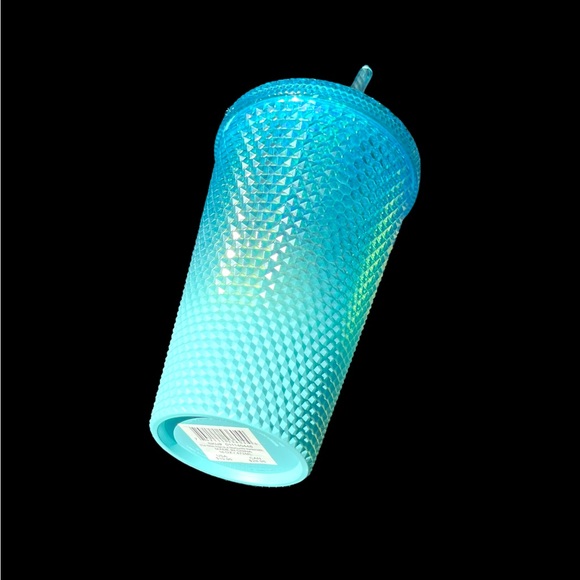 🆕 Starbucks 2023 Glacier Blue Ombré Jewel Studded Cold Cup - Picture 3 of 7